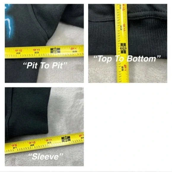 Black Graphic Hoodie - Picture 5 of 5